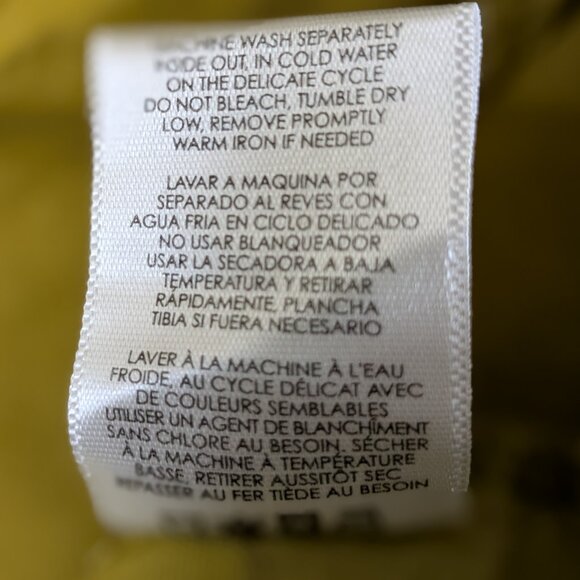 CAbi Yellow high Waisted Chinos Stretchy Ankle Slim Cargo Pant 2 - Picture 10 of 11